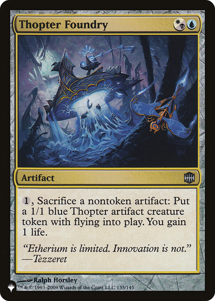 Thopter Foundry (ARB) (LIST-ARB-133) [The List]
