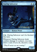 Daring Saboteur (PRE-49S) [Ixalan Promos] Foil
