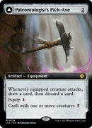 Paleontologist's Pick-Axe (Extended Art) (LCC-036) [The Lost Caverns of Ixalan Commander]