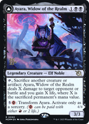 Ayara, Widow of the Realm (PRE-090) [March of the Machine Promos] Foil