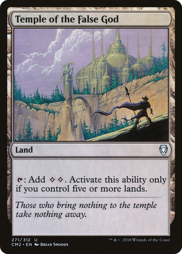 Temple of the False God (CM2-271) [Commander Anthology Volume II]
