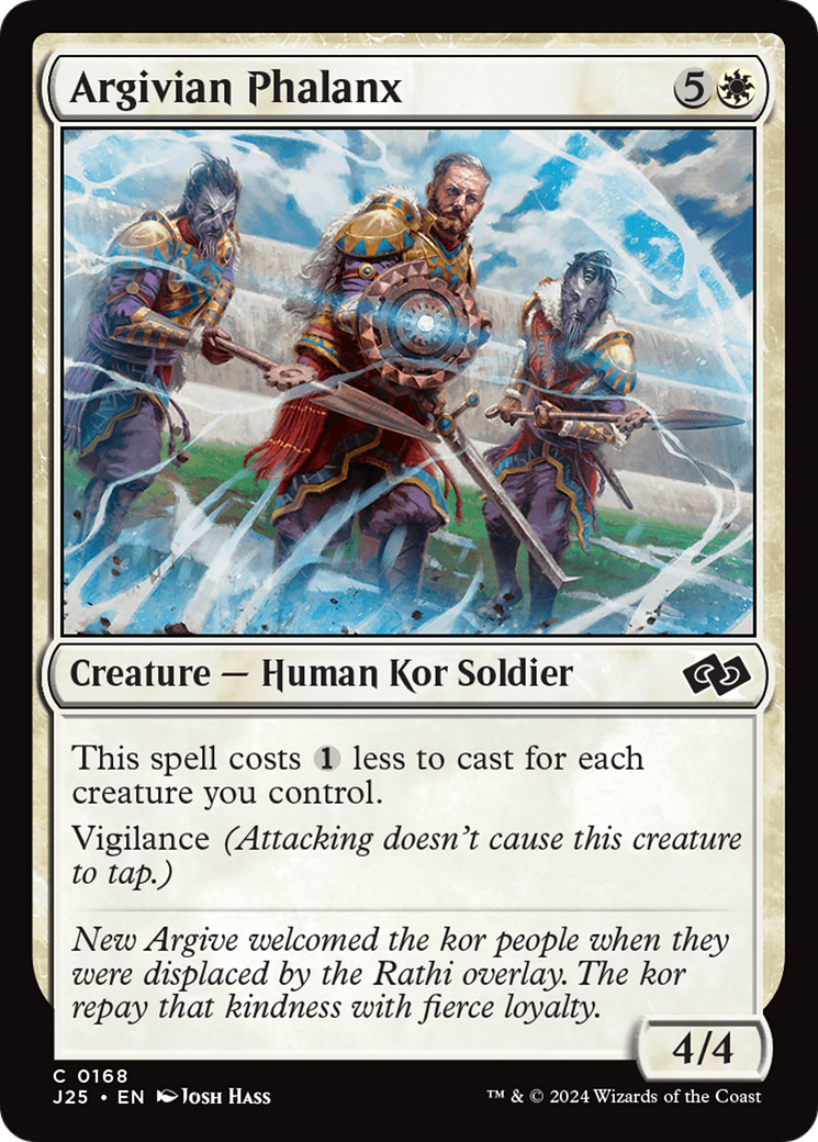 Argivian Phalanx (J25-168) [Foundations Jumpstart]