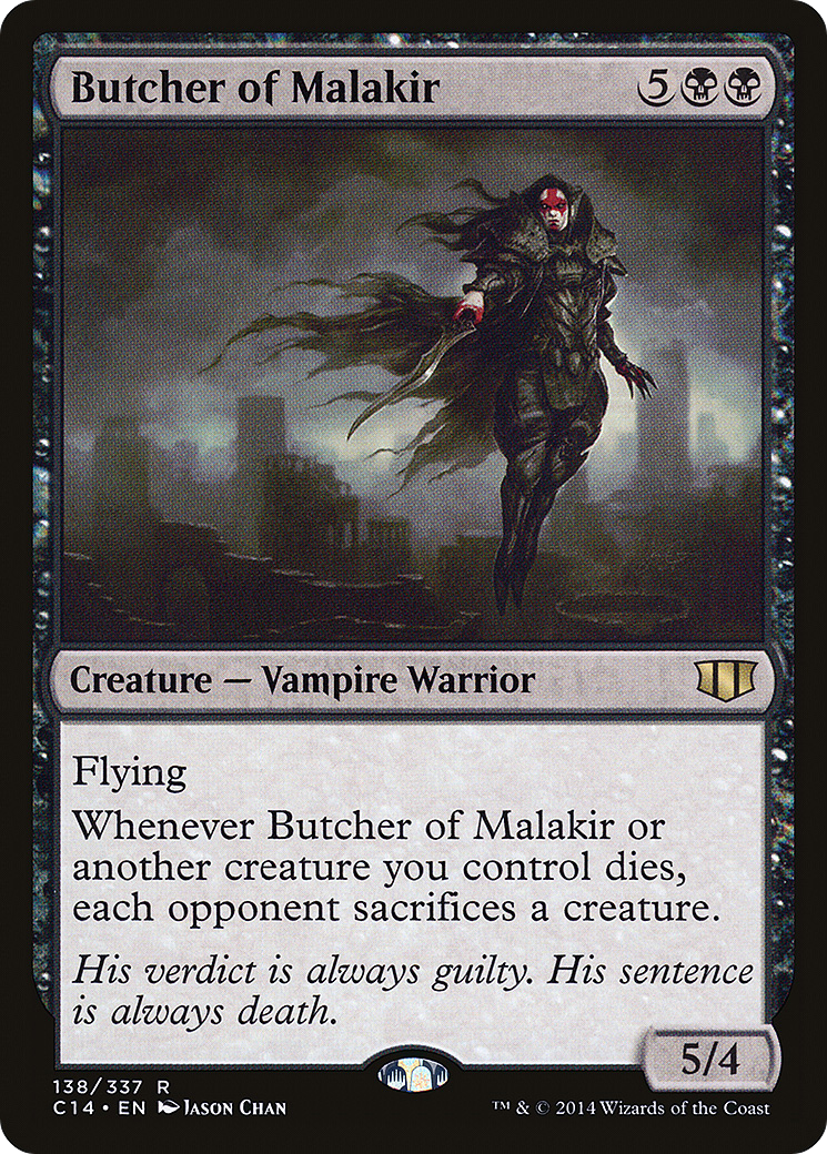 Butcher of Malakir (C14-138) [Commander 2014]