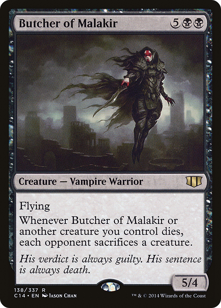 Butcher of Malakir (C14-138) [Commander 2014]