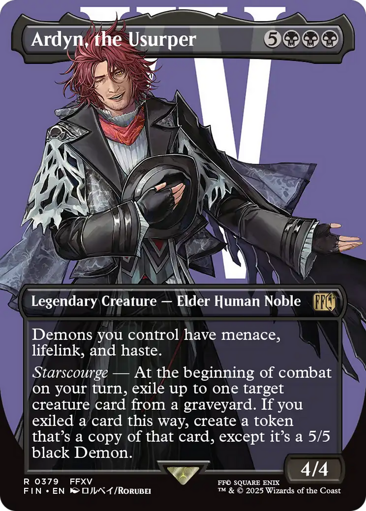 Ardyn, the Usurper (0379) (Borderless) (FIN-379) [FINAL FANTASY] (Borderless)