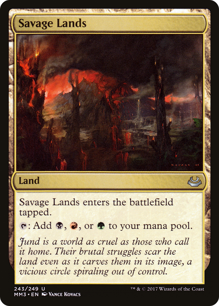 Savage Lands (MM3-243) [Modern Masters 2017]