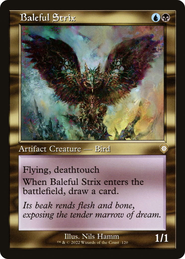 Baleful Strix (BRC-120) [The Brothers' War Commander]