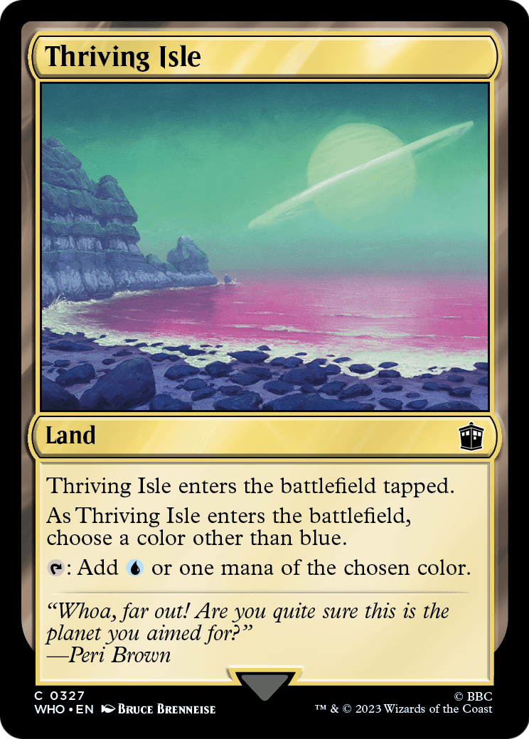 Thriving Isle (WHO-327) [Doctor Who] Foil