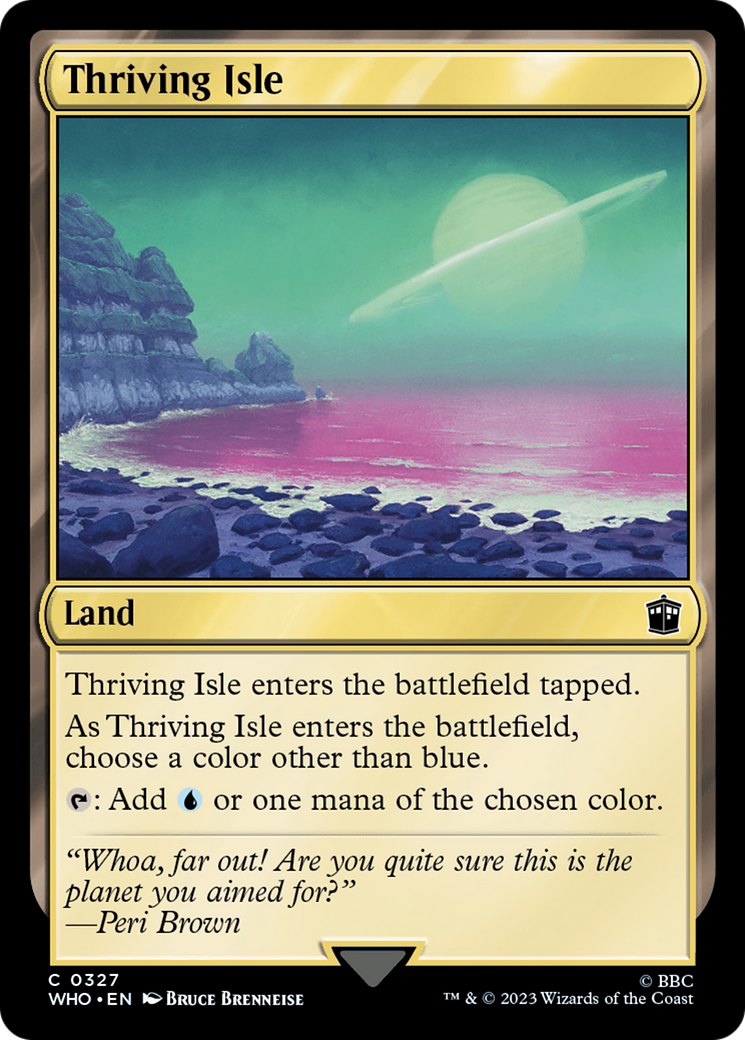 Thriving Isle (WHO-327) [Doctor Who]