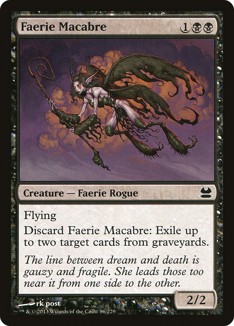Faerie Macabre (MMA-086) [Modern Masters] Foil