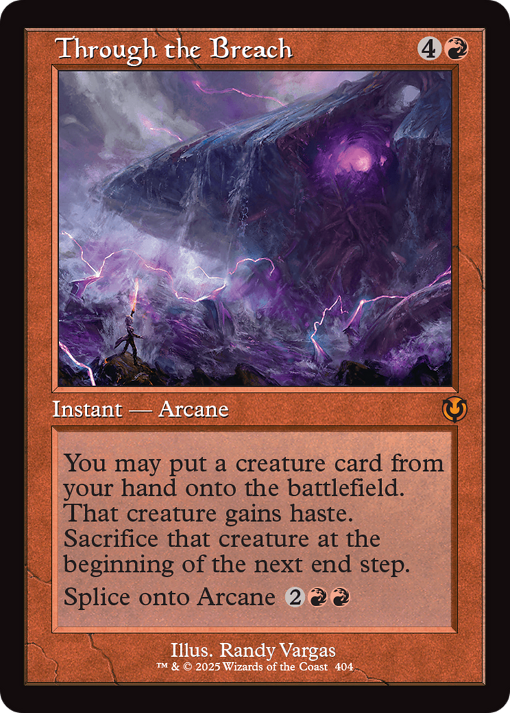 Through the Breach (INR-404) [Innistrad Remastered] Foil