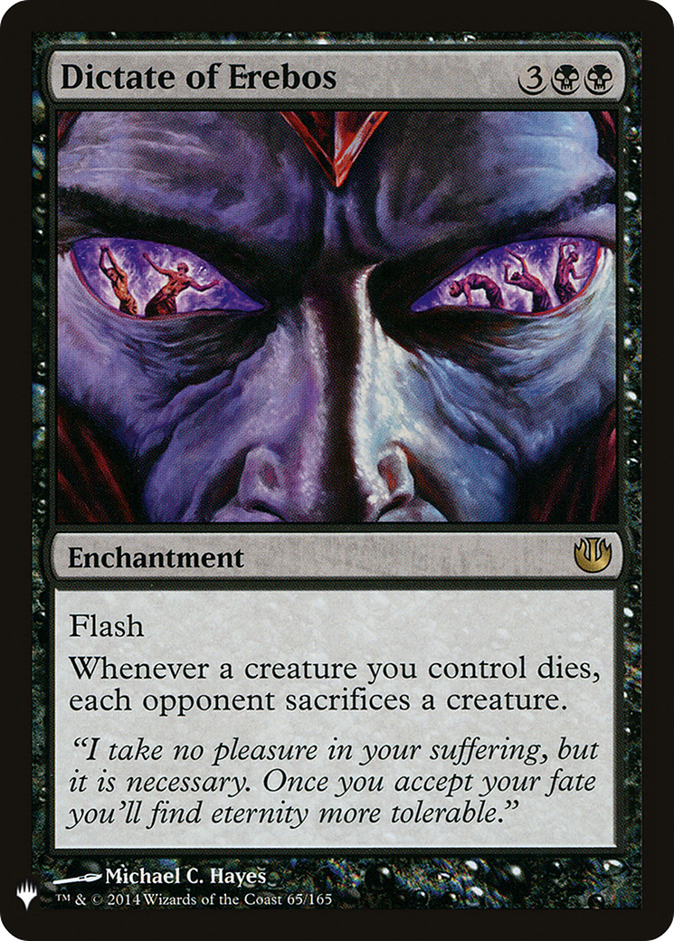 Dictate of Erebos (LIST-JOU-65) [The List]