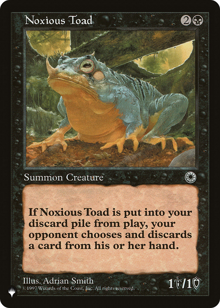 Noxious Toad (LIST-POR-104) [The List]