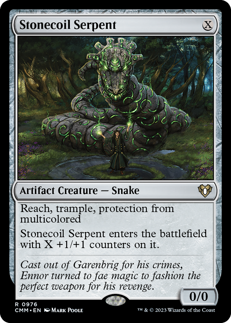 Stonecoil Serpent (CMM-976) [Commander Masters]