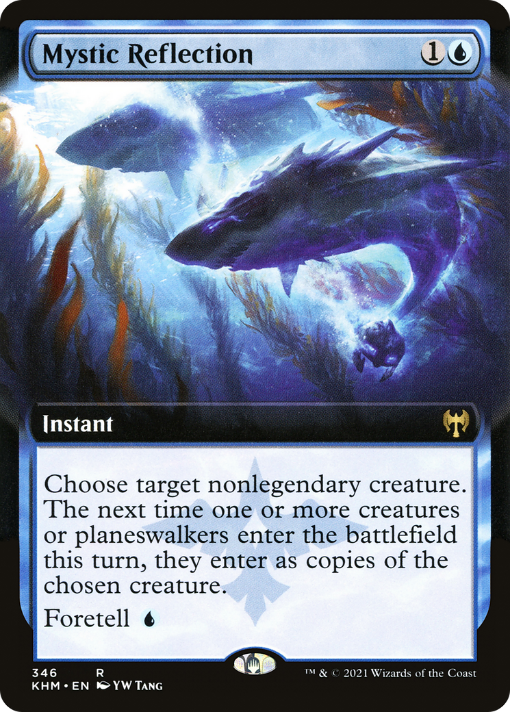 Mystic Reflection (Extended Art) (KHM-346) [Kaldheim]