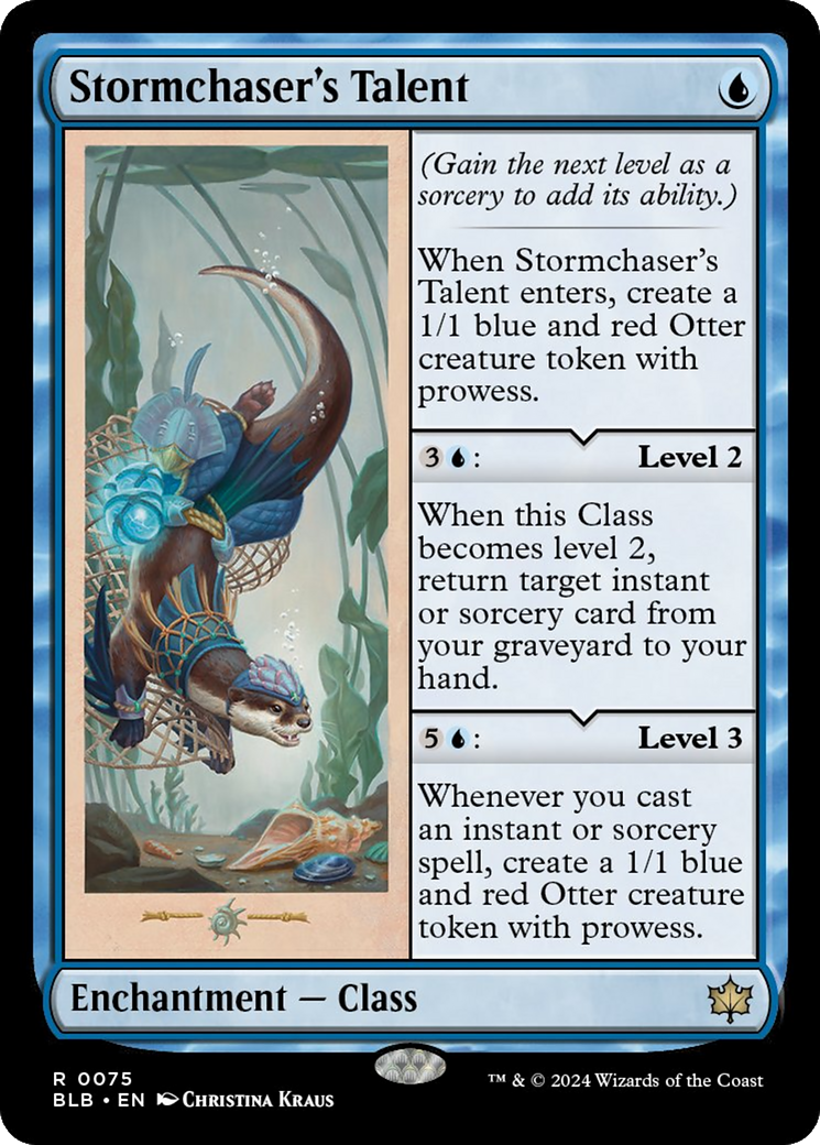 Stormchaser's Talent (BLB-075) [Bloomburrow]