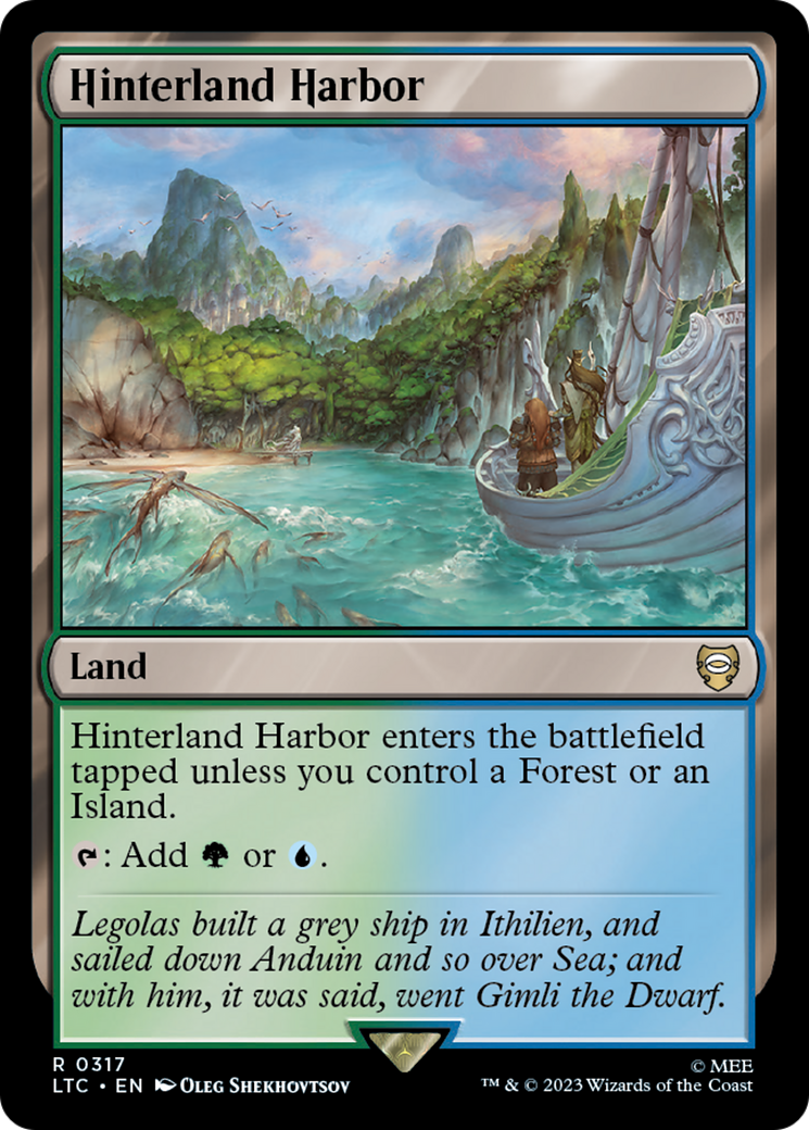 Hinterland Harbor (LTC-317) [Tales of Middle-earth Commander]