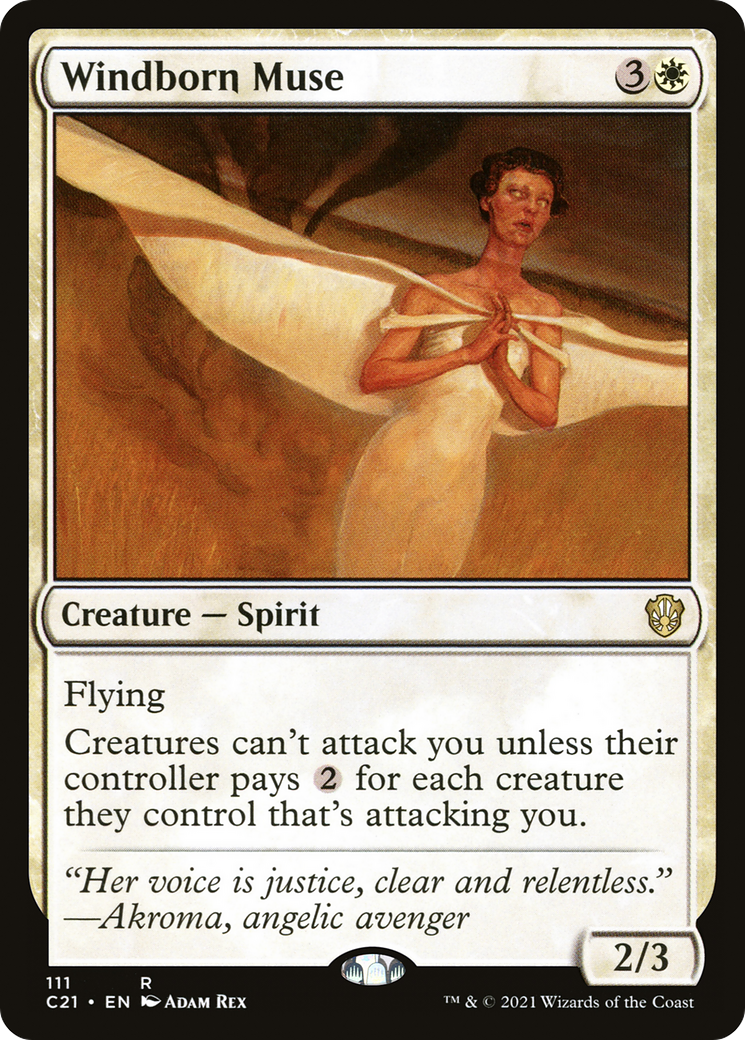 Windborn Muse (C21-111) [Commander 2021]