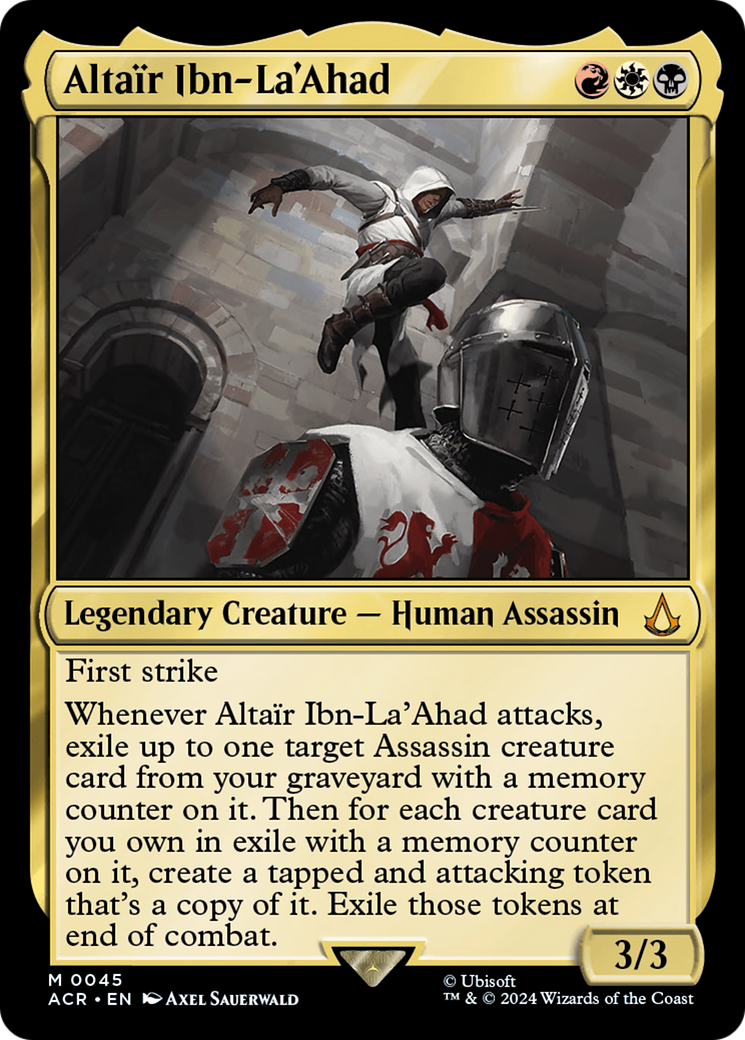 Altaïr Ibn-La'Ahad (ACR-045) [Assassin's Creed] Foil
