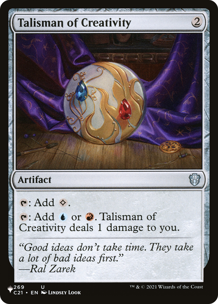 Talisman of Creativity (LIST-C21-269) [The List]
