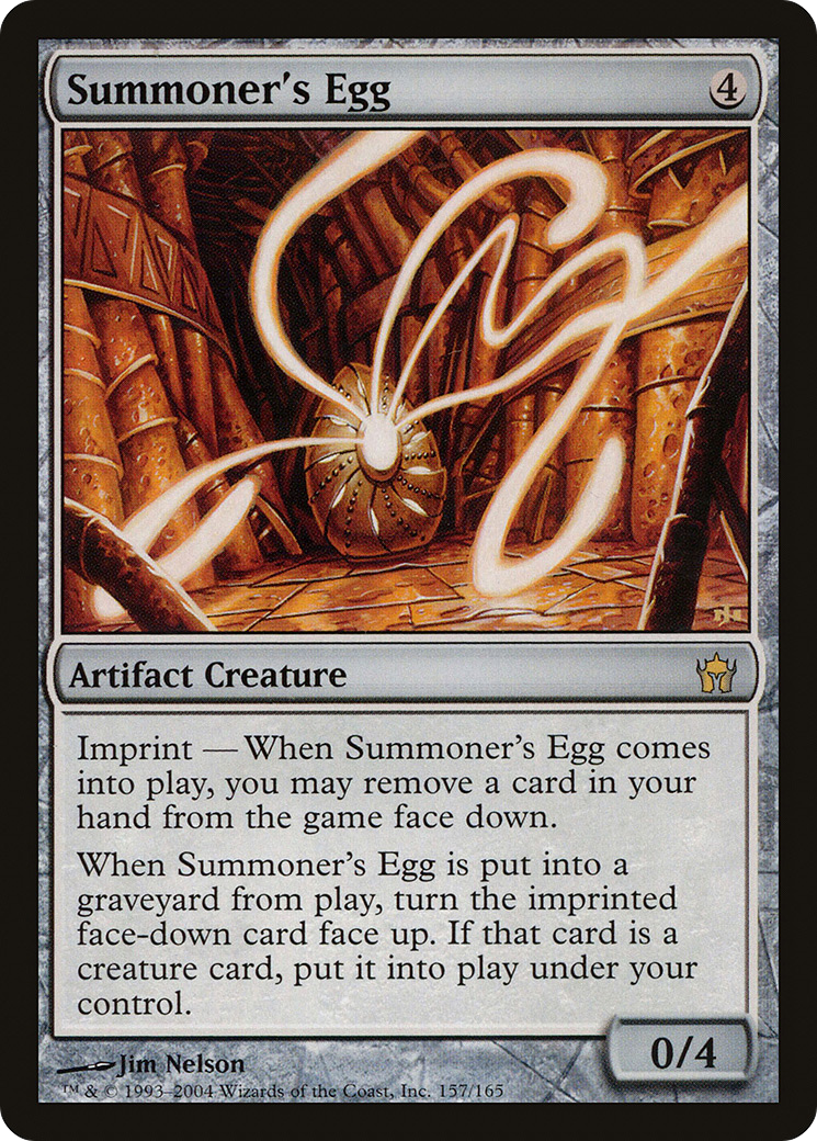 Summoner's Egg (5DN-157) [Fifth Dawn] Foil