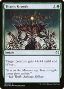 Titanic Growth (ONE-187) [Phyrexia: All Will Be One] Foil