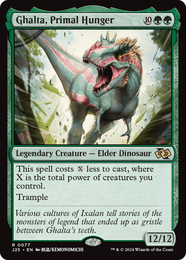 Ghalta, Primal Hunger (J25-077) [Foundations Jumpstart]
