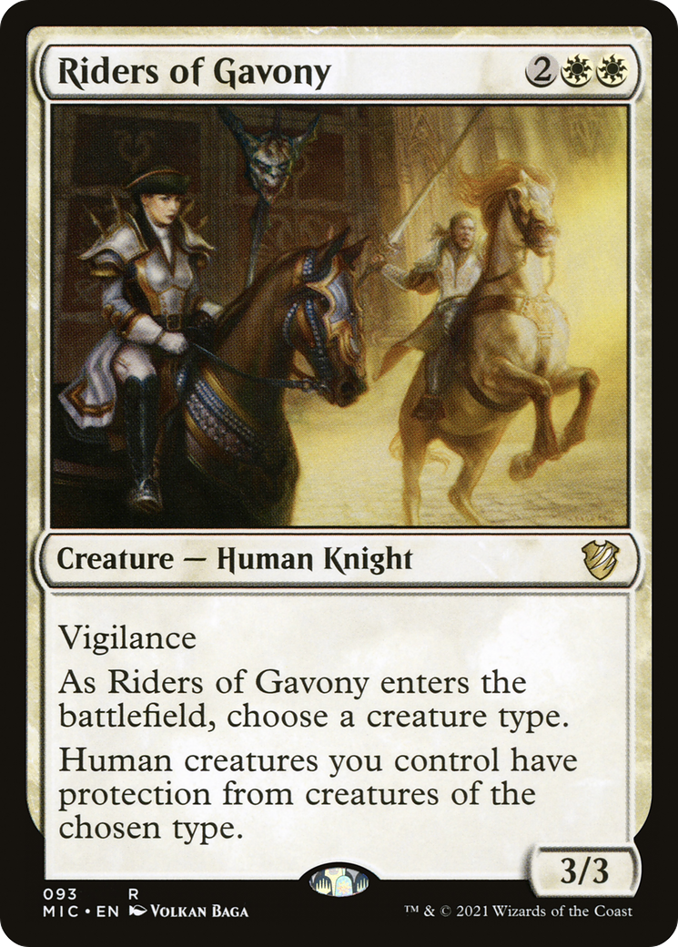 Riders of Gavony (MIC-093) [Midnight Hunt Commander]