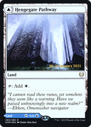 Hengegate Pathway // Mistgate Pathway (PRE-260S) [Kaldheim Promos] Foil