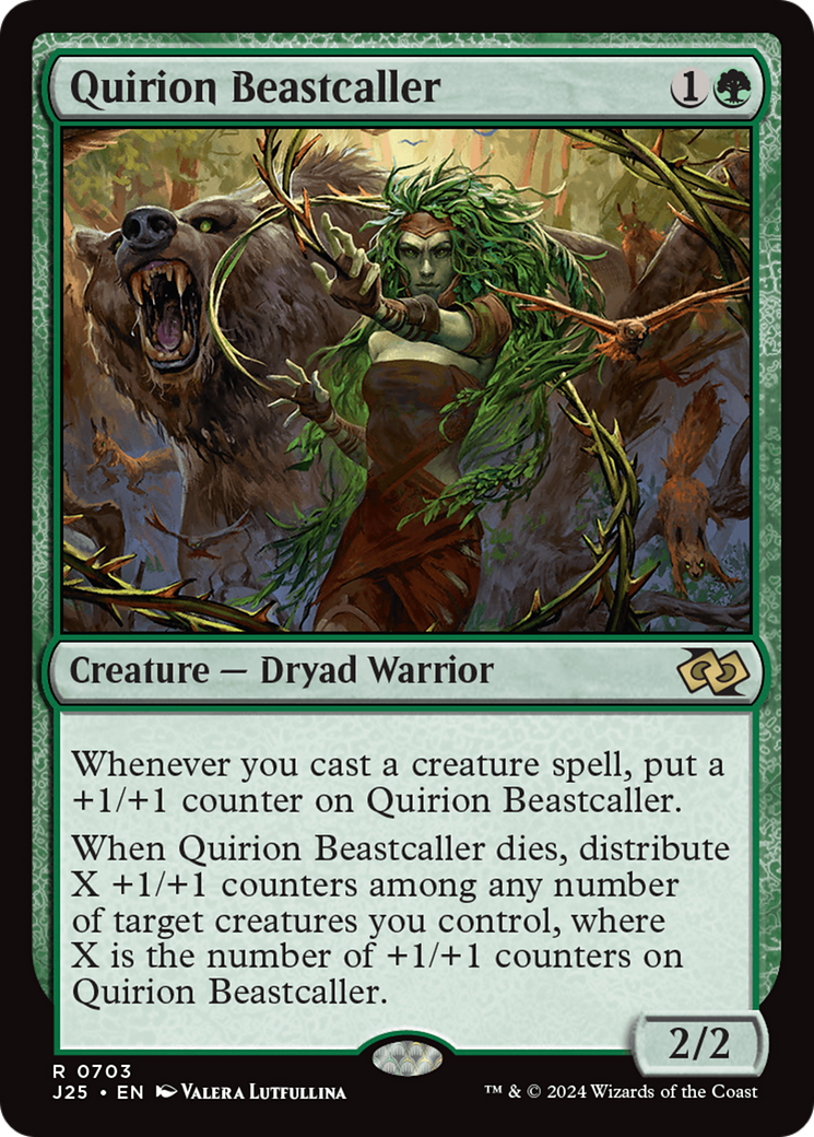 Quirion Beastcaller (J25-703) [Foundations Jumpstart]