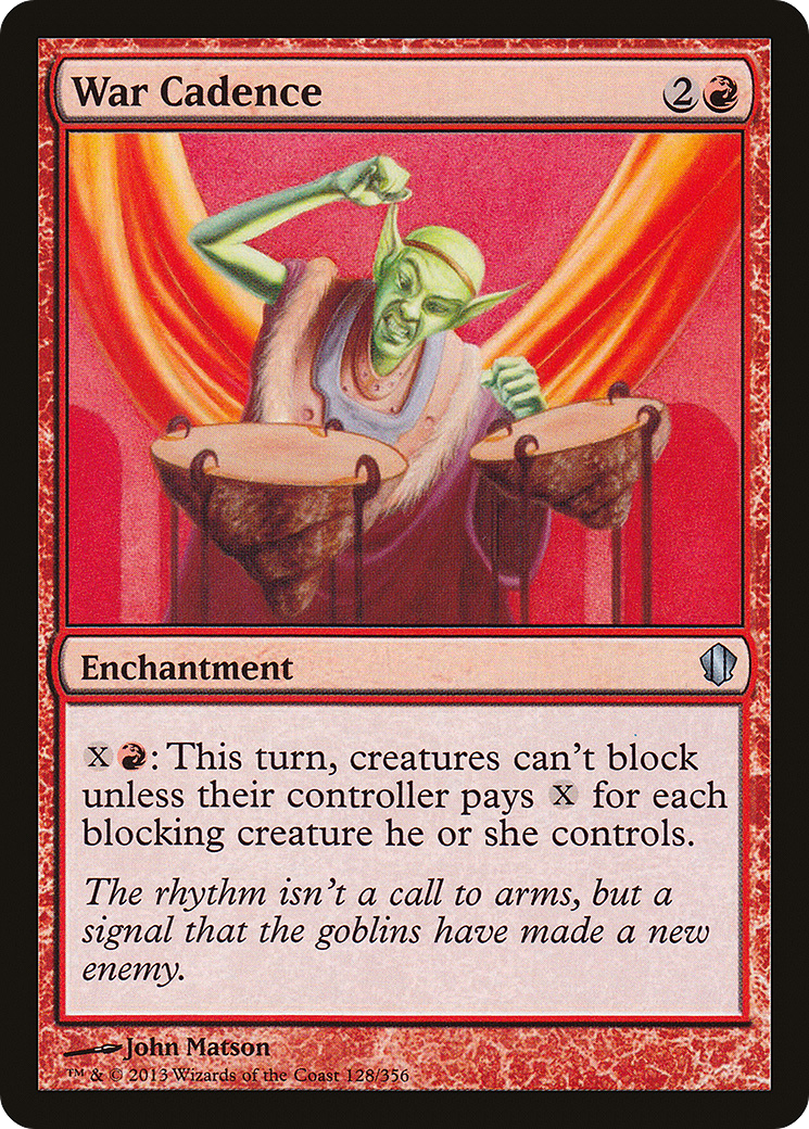 War Cadence (C13-128) [Commander 2013]