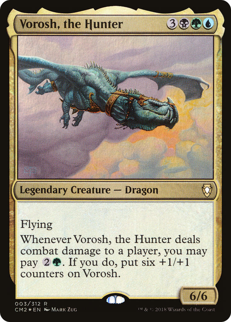 Vorosh, the Hunter (CM2-003) [Commander Anthology Volume II] Foil