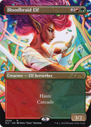 Bloodbraid Elf (SLC-2009) (Borderless) [Secret Lair Countdown Kit]