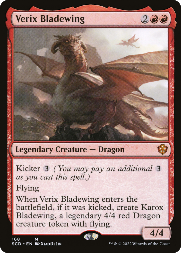 Verix Bladewing (SCD-168) [Starter Commander Decks]