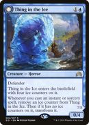 Thing in the Ice // Awoken Horror (SOI-092) [Shadows over Innistrad]: (Double Faced Transform) Foil