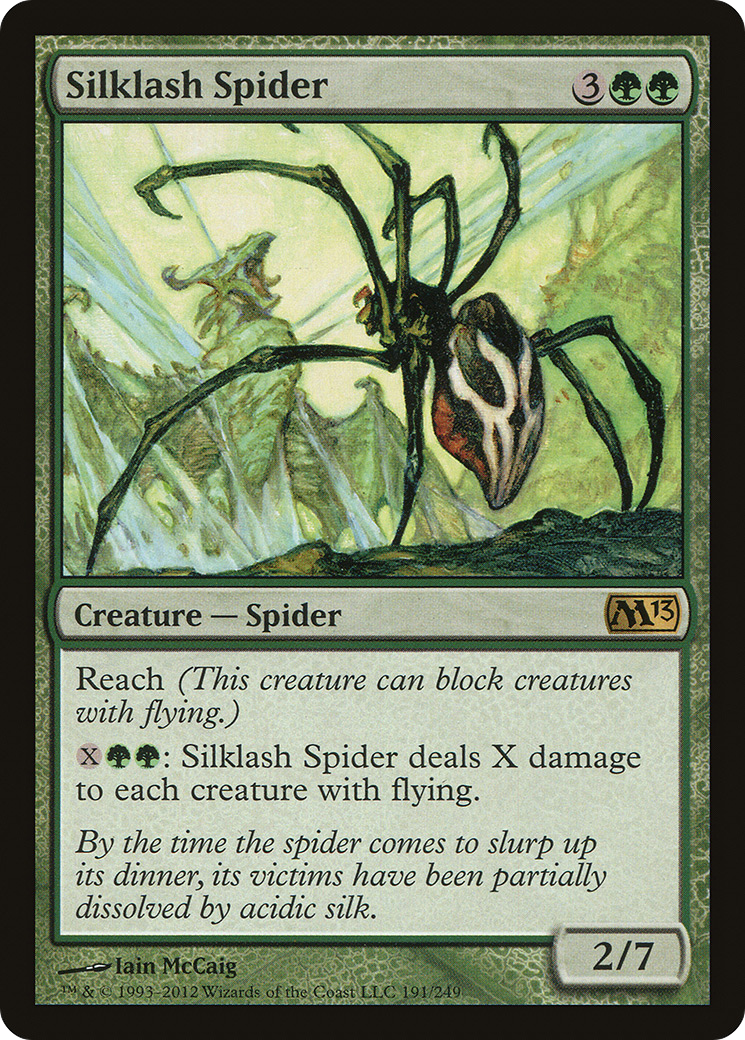 Silklash Spider (M13-191) [Magic 2013] Foil