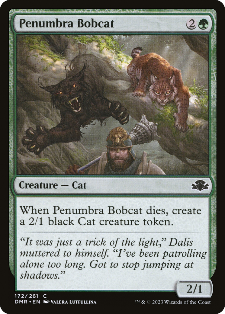 Penumbra Bobcat (DMR-172) [Dominaria Remastered] Foil