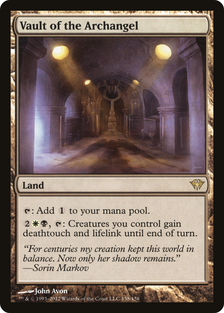 Vault of the Archangel (DKA-158) [Dark Ascension]