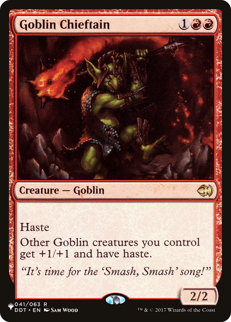 Goblin Chieftain (LIST-DDT-41) [The List]