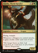 Atarka, World Render (AFC-176) [Forgotten Realms Commander]