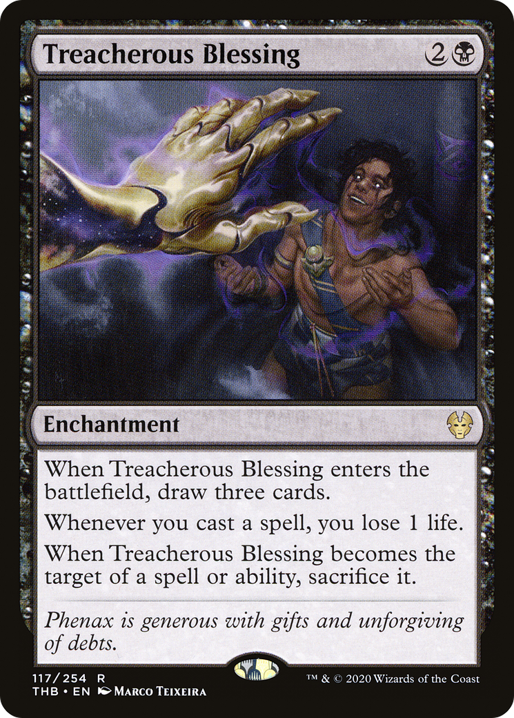 Treacherous Blessing (THB-117) [Theros Beyond Death]