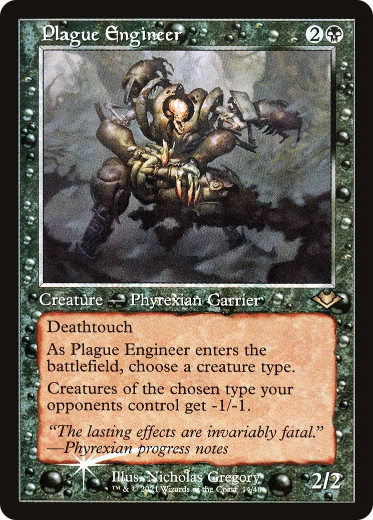 Plague Engineer (MH1-014) [Modern Horizons 1 Timeshifts] Foil