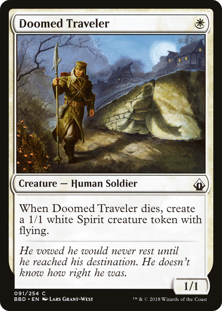 Doomed Traveler (BBD-091) [Battlebond] Foil
