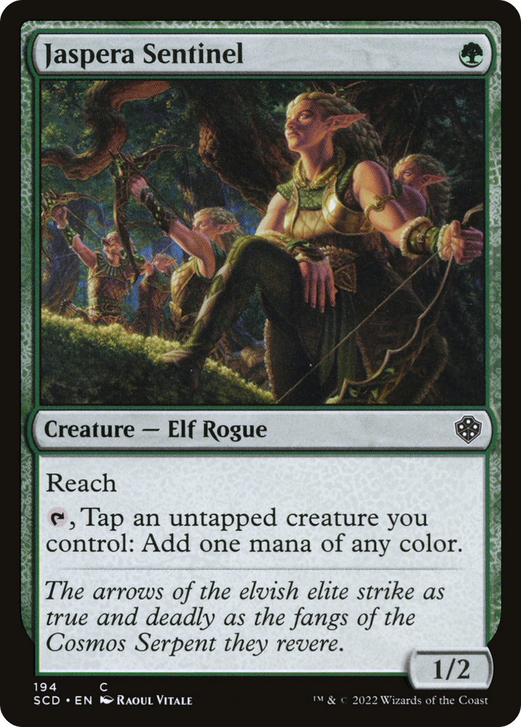 Jaspera Sentinel (SCD-194) [Starter Commander Decks]