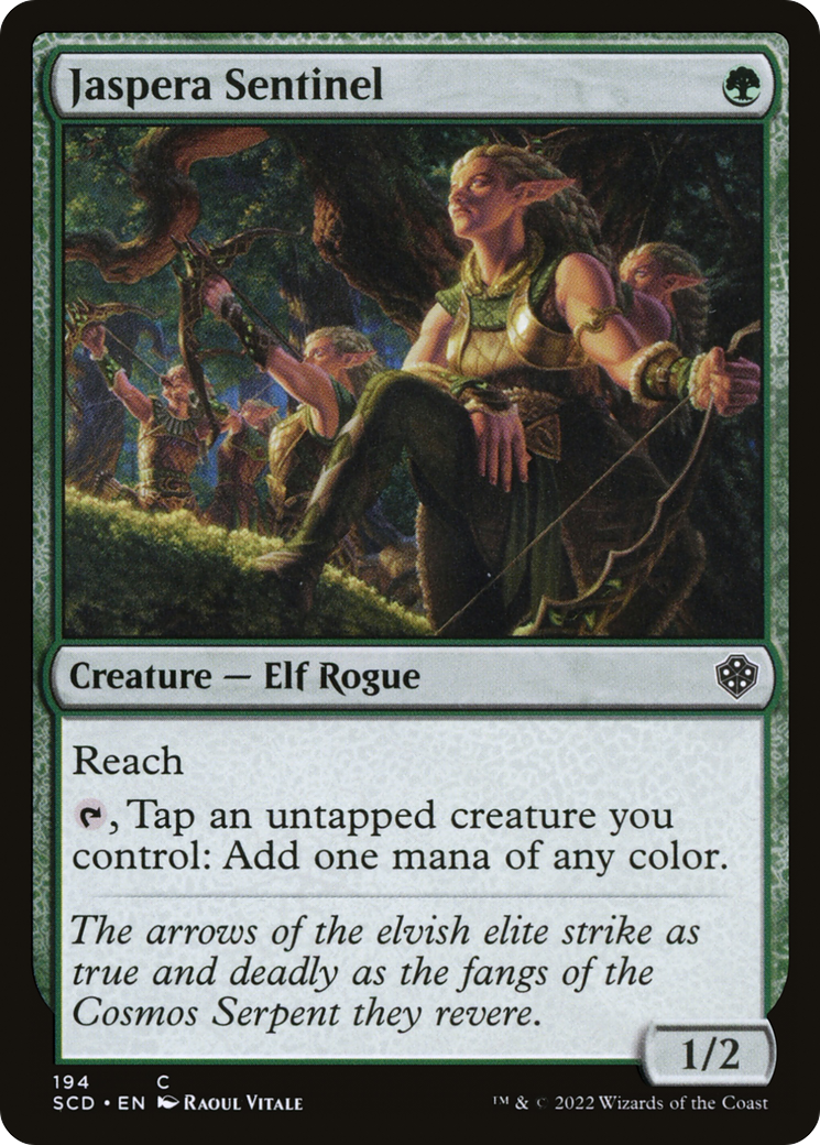 Jaspera Sentinel (SCD-194) [Starter Commander Decks]