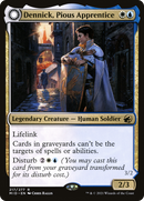 Dennick, Pious Apprentice // Dennick, Pious Apparition (MID-217) [Innistrad: Midnight Hunt]: (Double Faced Transform)