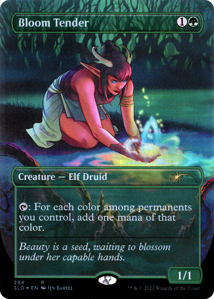 Bloom Tender (SLD-284) [Secret Lair Drop] (Borderless) Foil