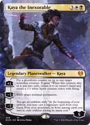 Kaya the Inexorable (KHM-288) [Kaldheim] (Borderless) Foil