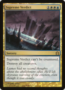 Supreme Verdict (BABP-201★) [Return to Ravnica Promos] Foil