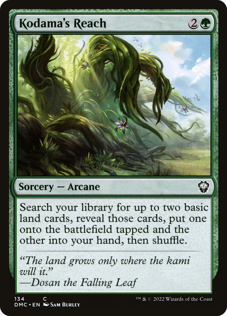 Kodama's Reach (DMC-134) [Dominaria United Commander]